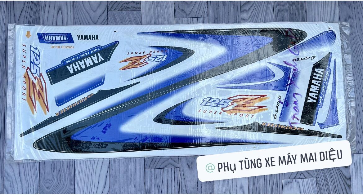 TEM SƯỜN MALAYSIA YAZ/YAZ125 ĐỜI THẤP ĐỦ MÀU