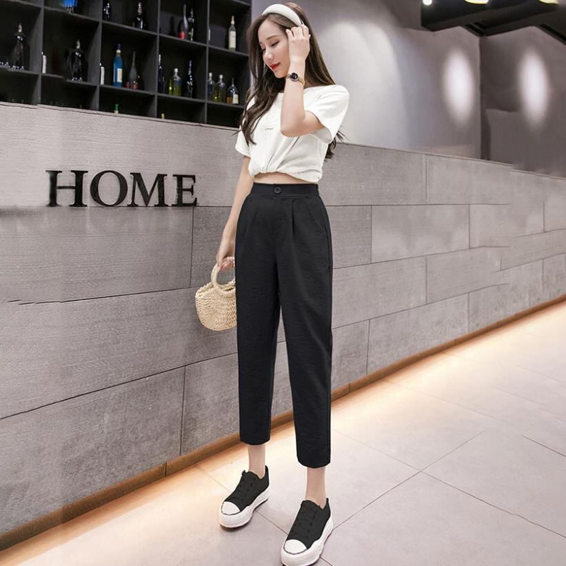 Quần đũi baggy khuy cao cấp