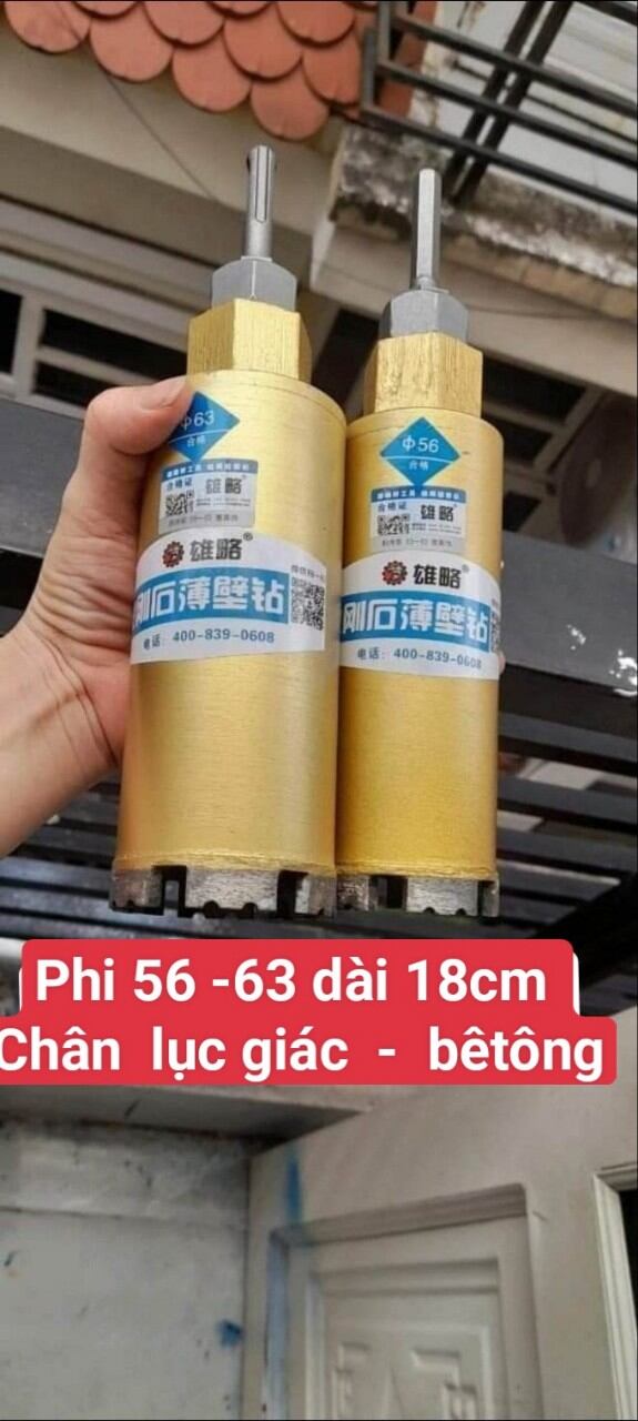 MŨI  KHOAN  RÚT  LÕI  CAO CẤP  CẮT  CỐT  THÉP