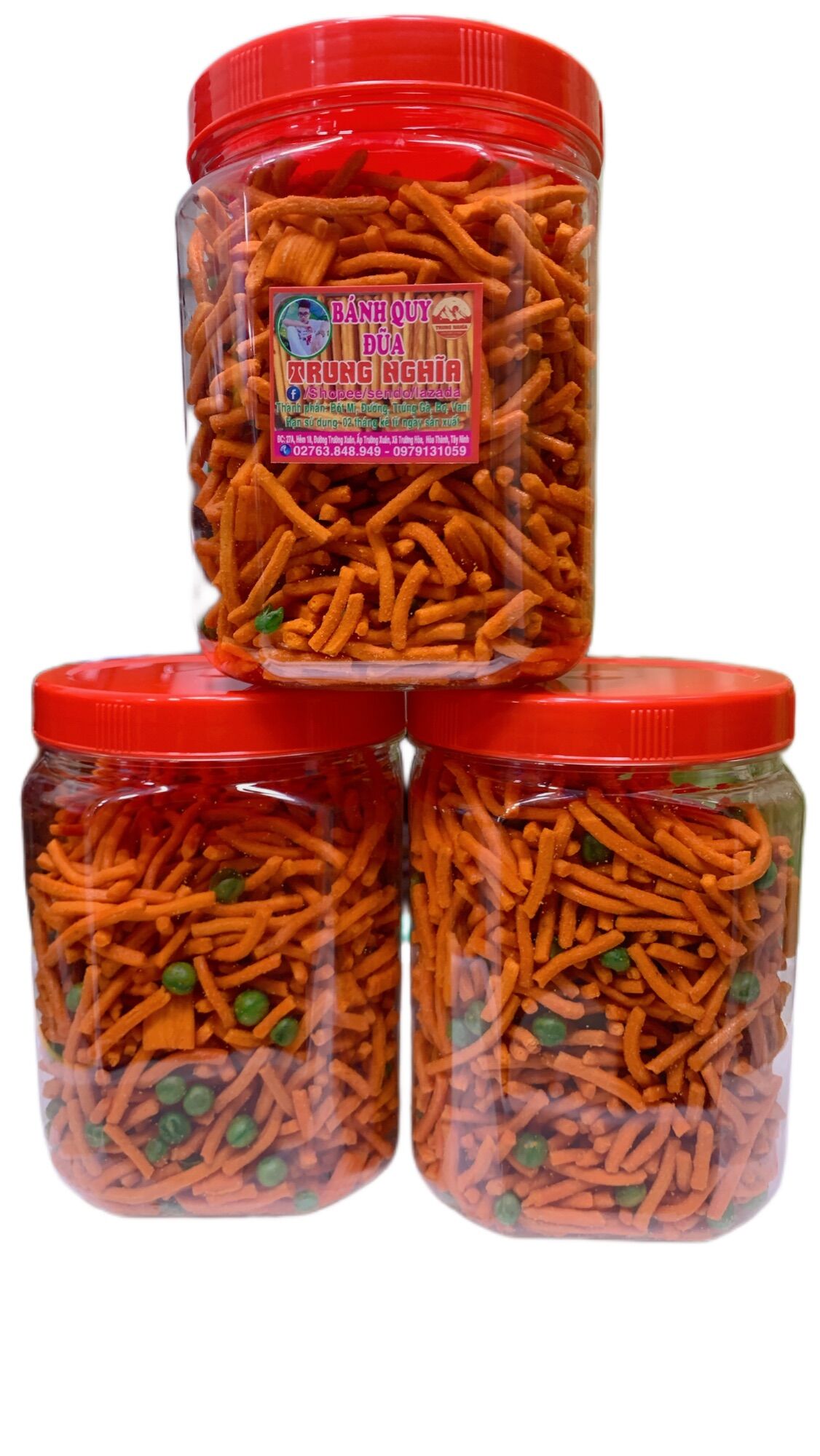 [ 500GAM ] BÁNH SNACK QUE THẬP CẨM TRUNG NGHĨA