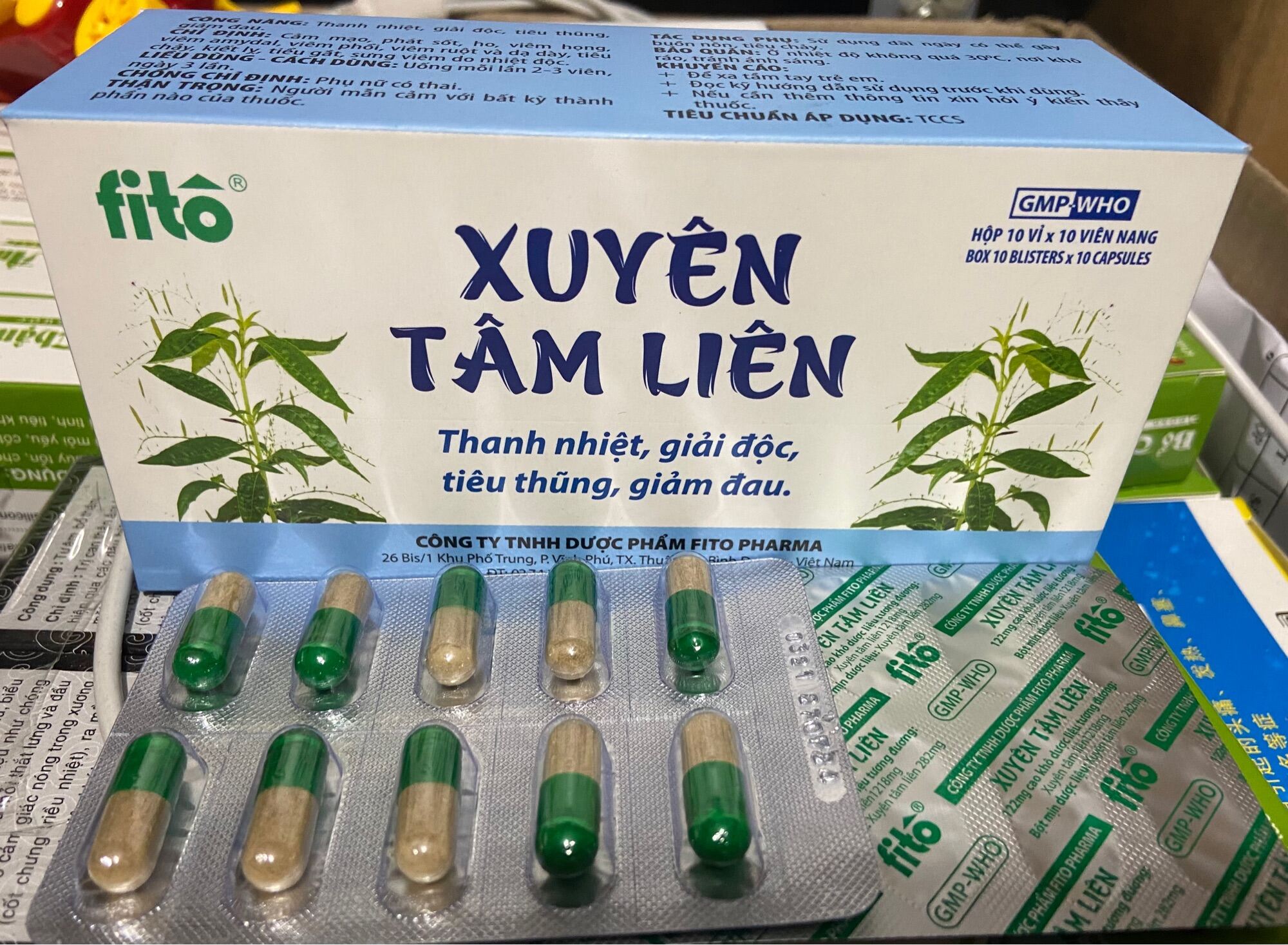 XUYÊN TÂM LIÊN FITO