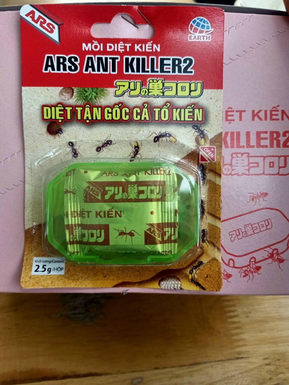 Mồi diệt kiến ars ant killer2