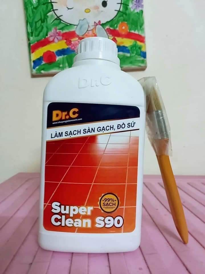Tẩy xi măng, gạch ốp lát