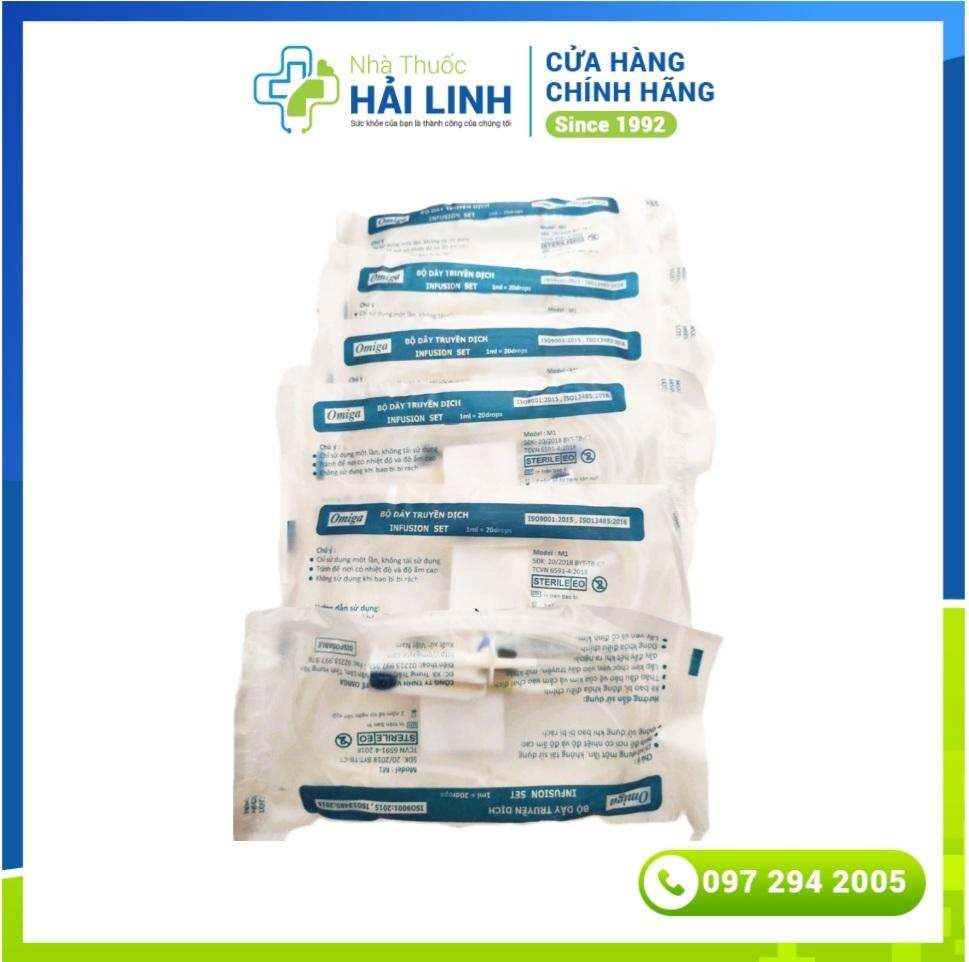 Bộ dây truyền dịch Omiga ⚡ Tặng quà ⚡ Dây truyền tĩnh mạch