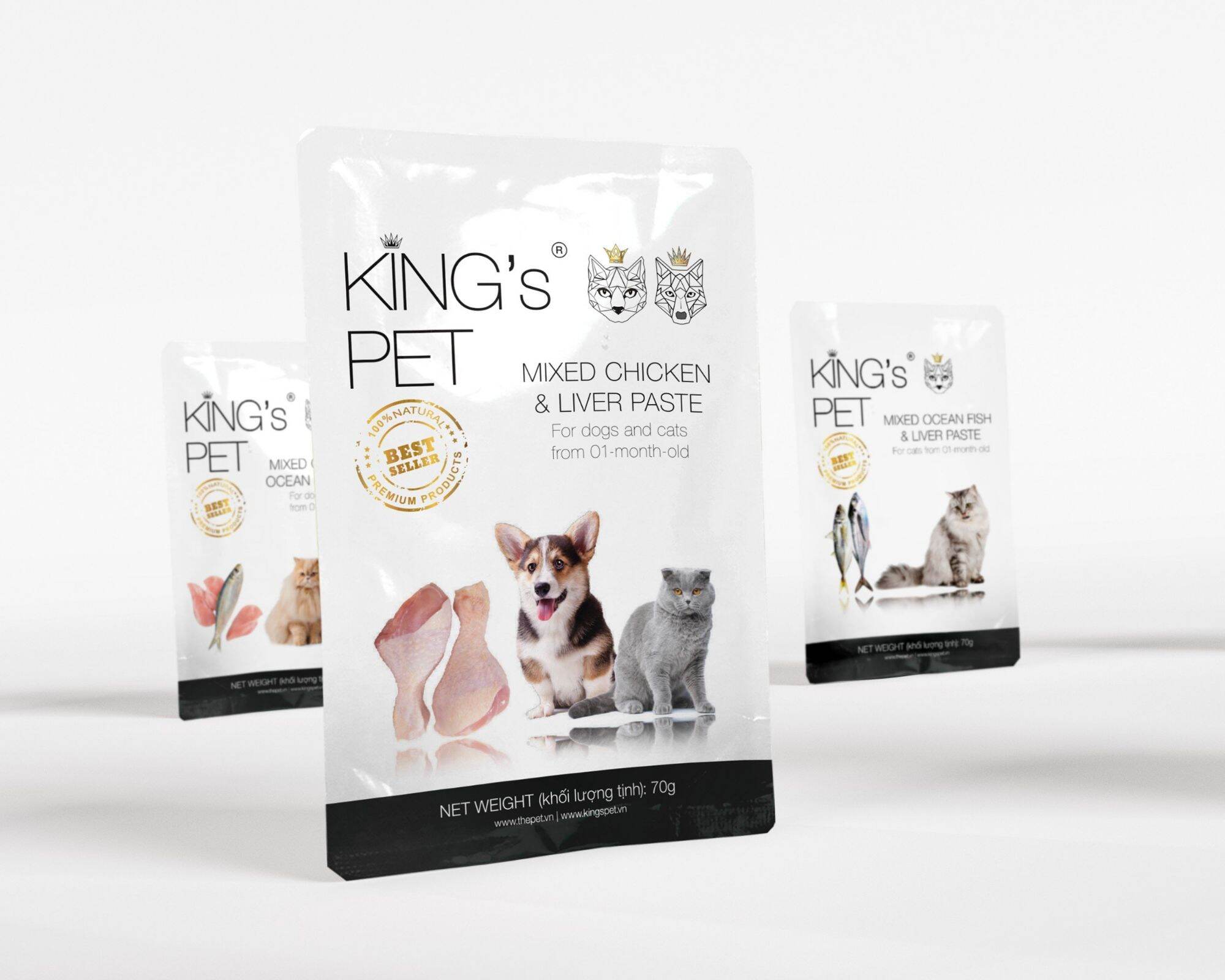 Pate King's pet gói 70g - Pate cho mèo