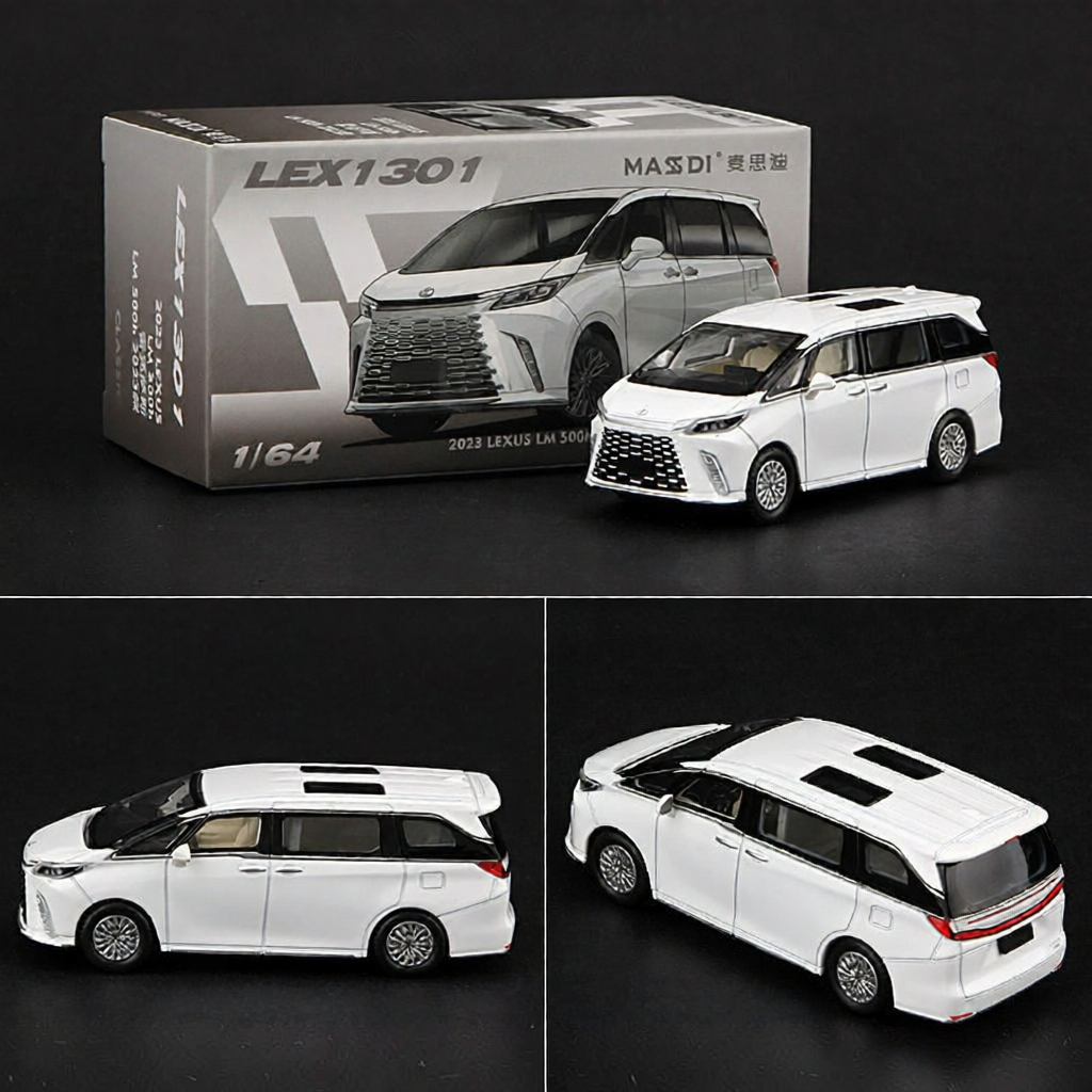 MASSI | Mô Hình Hợp Kim Toyota Land Cruiser Tỷ Lệ 1:64 Màu Đen