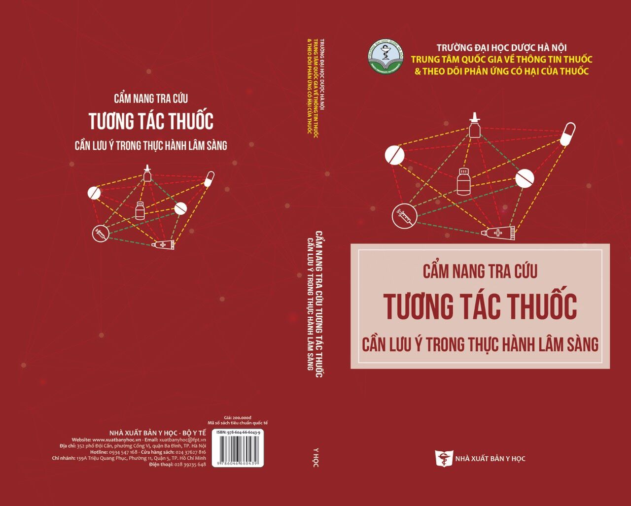 Sách - Cẩm nang tra cứu tương tác thuốc