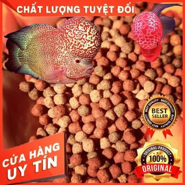 CÁM CÁ LA HÁN , THỨC ĂN CHO CÁ LA HÁN D & N TÚI 100G
