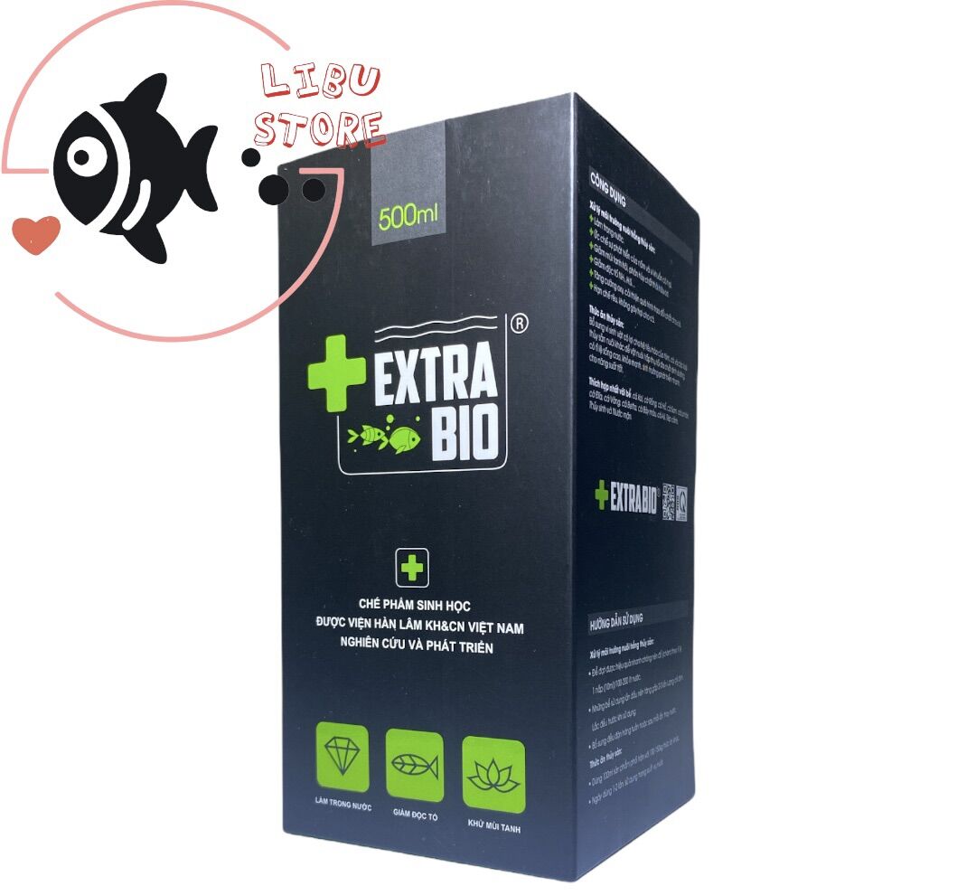Men Vi Sinh Extra Bio - ExtraBio Chế phẩm Xử Lý Nước Cho Hồ Cá