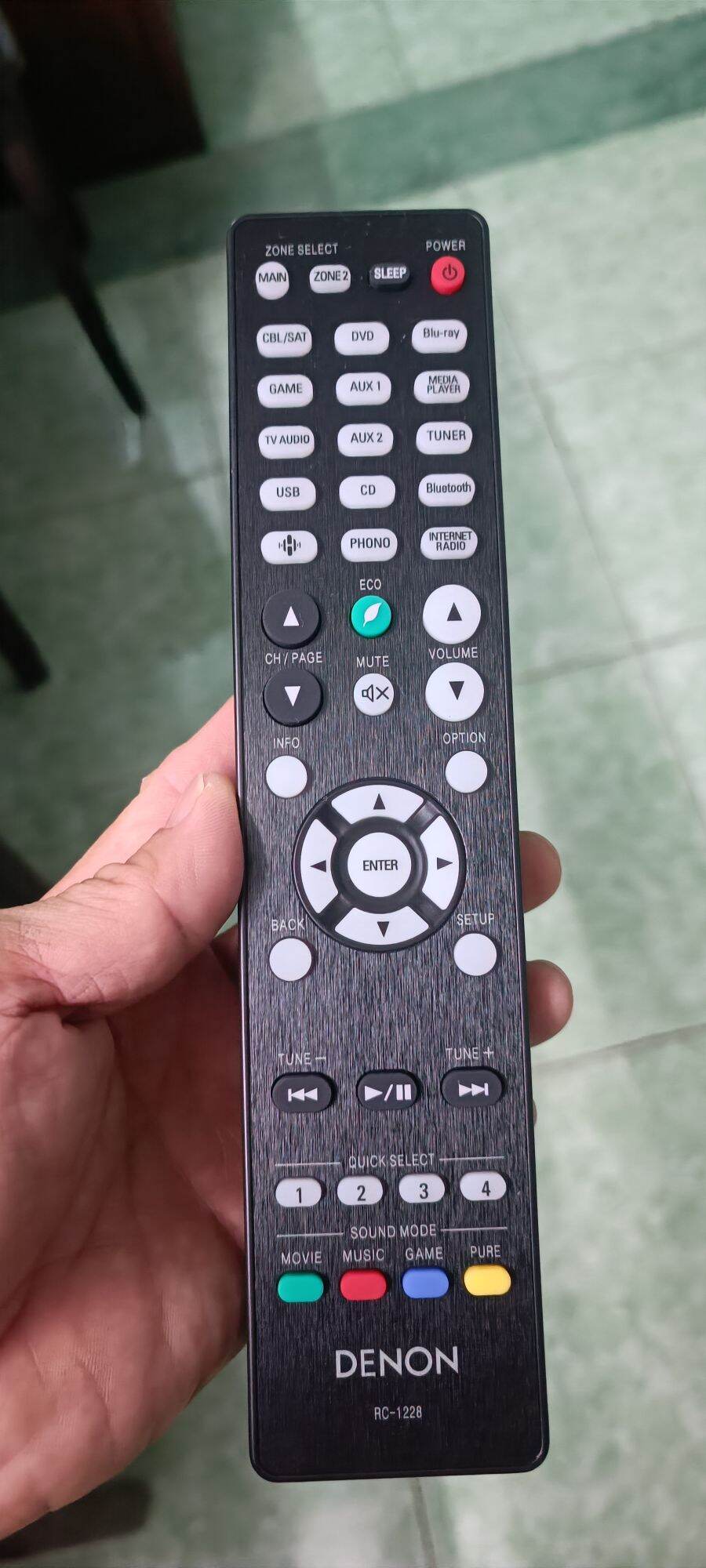 Điều khiển zin amply denon 5.1-7.2 các đời có HDMI Bluetooth