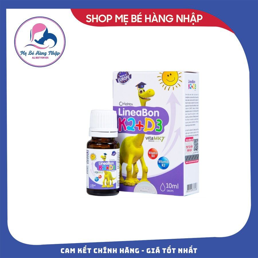 Vitamin k2d3 k2 d3 lineabon - tăng cường hấp thụ canxi