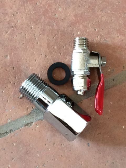 Bộ van khoá chia máy lọc nước inox