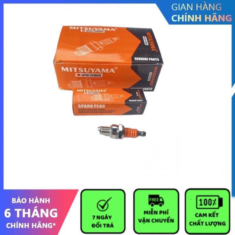 Bugi Máy Cắt Cỏ 2 Thì - 4 Thì Hàng MITSUYAMA Nhật Bản [ Hàng Chính Hãng ]