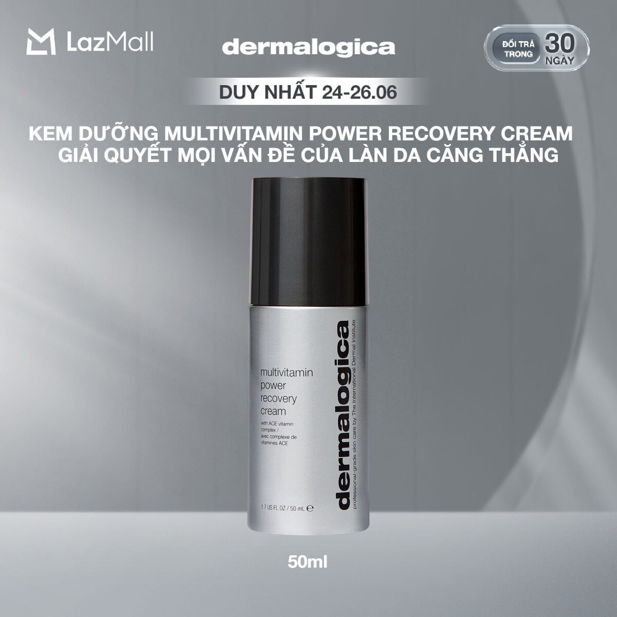 Kem dưỡng Multivitamin Power Recovery Cream giải quyết mọi vấn đề của làn da căng thẳng