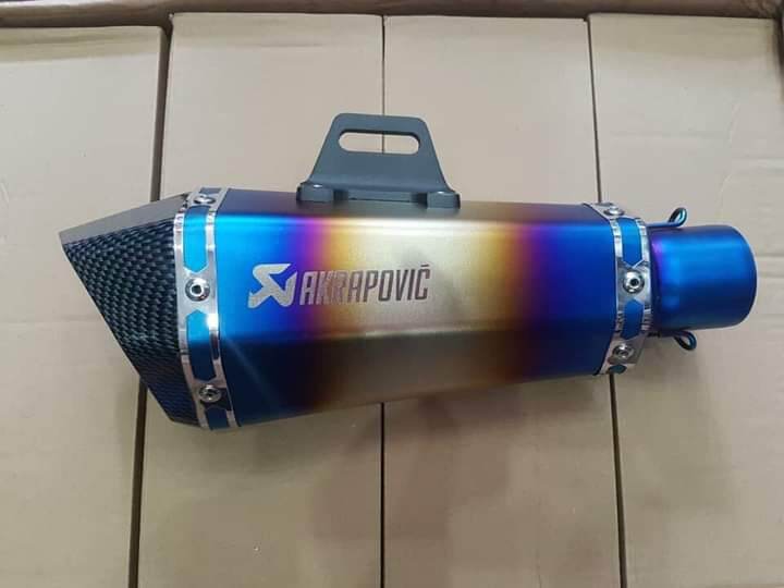 Lon pô AKAPOVIC hàng xịn lắp nhiều dòng xe