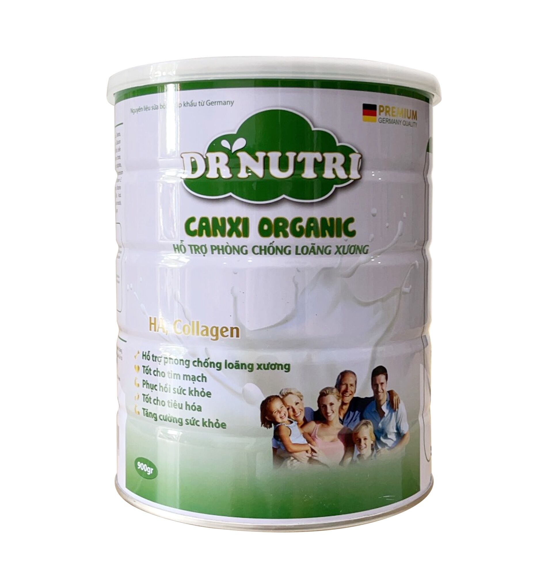 Sữa bột dr. nutri canxi – organic 900gr