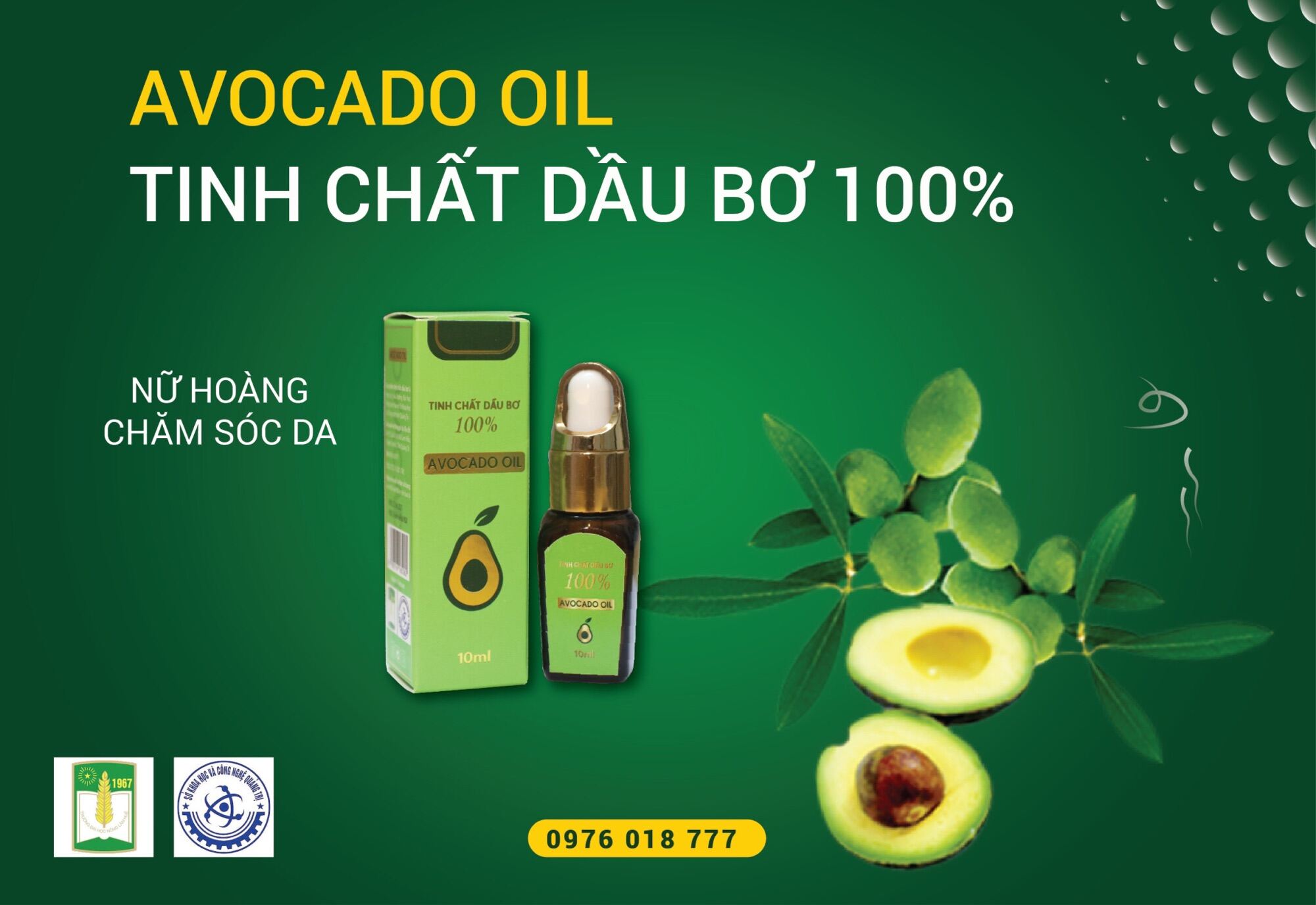 Tinh Chất Dầu Bơ Avocado Oil