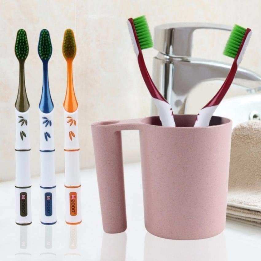 VỈ 4 CÁI BÀN CHẢI ĐÁNH RĂNG MUỐI TRE HQ