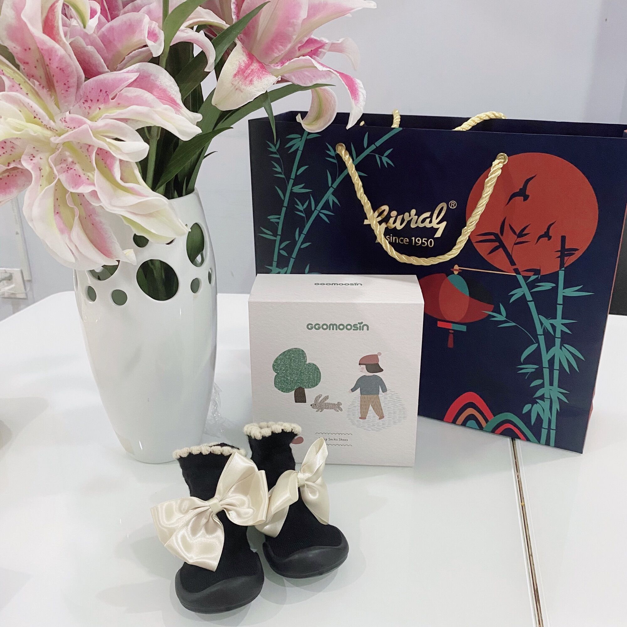 GIÀY TẬP ĐI CHO BÉ CƯNG - Heart bonbon