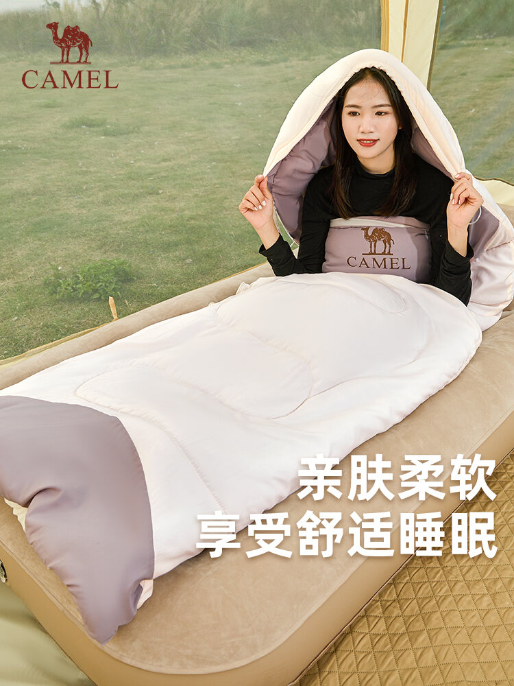 Túi Ngủ Du Lịch Ngoài Trời Camel Dành Cho Người Lớn Túi Ngủ Du Lịch Trong Nhà Túi Ngủ Hai Người Túi 