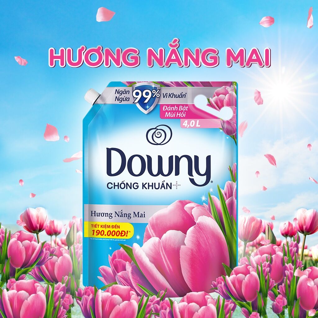 Nước xả vải DOWNY 4L