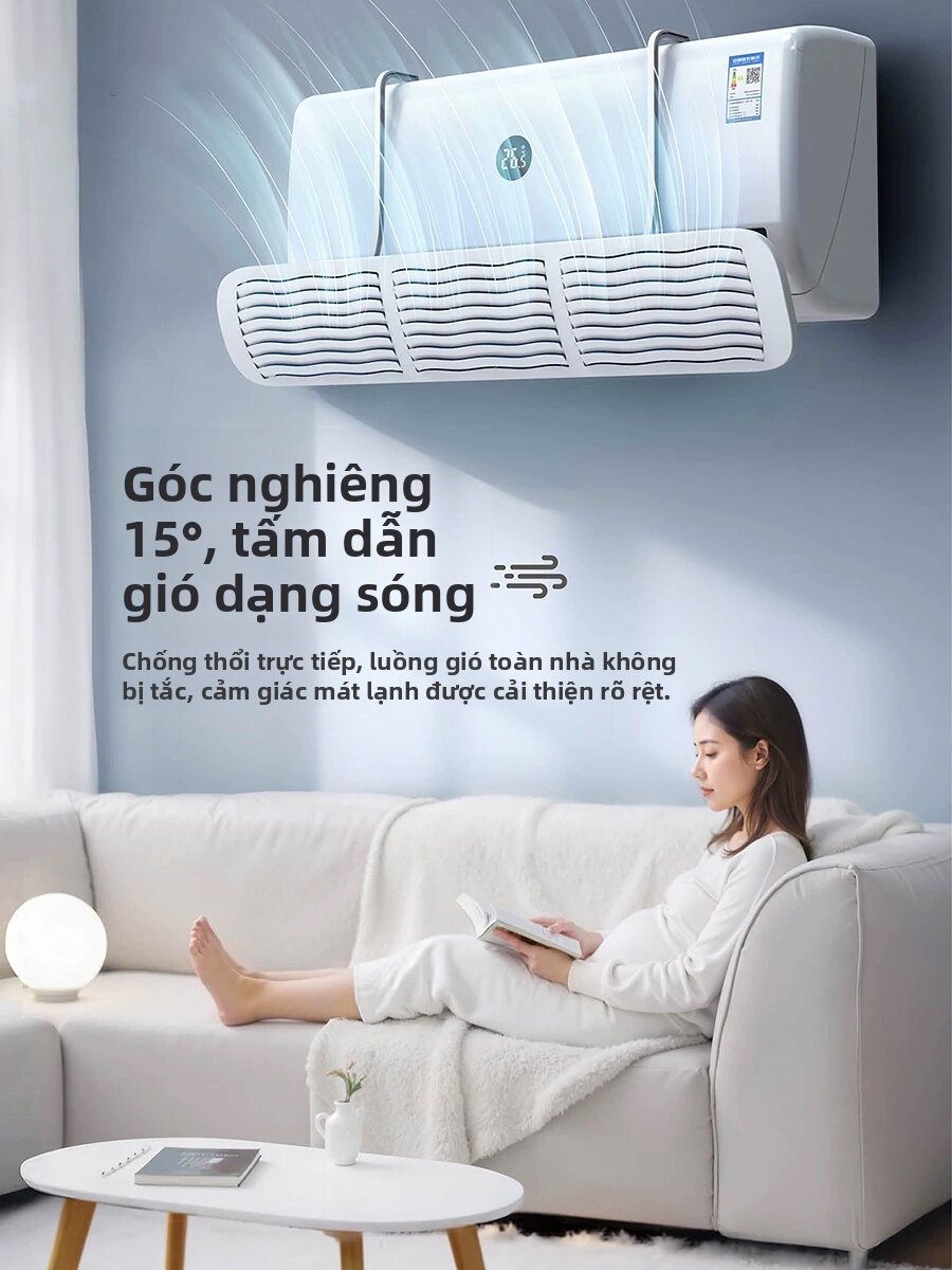 XUANG | Tấm Chắn Gió Điều Hòa Điều Chỉnh Được