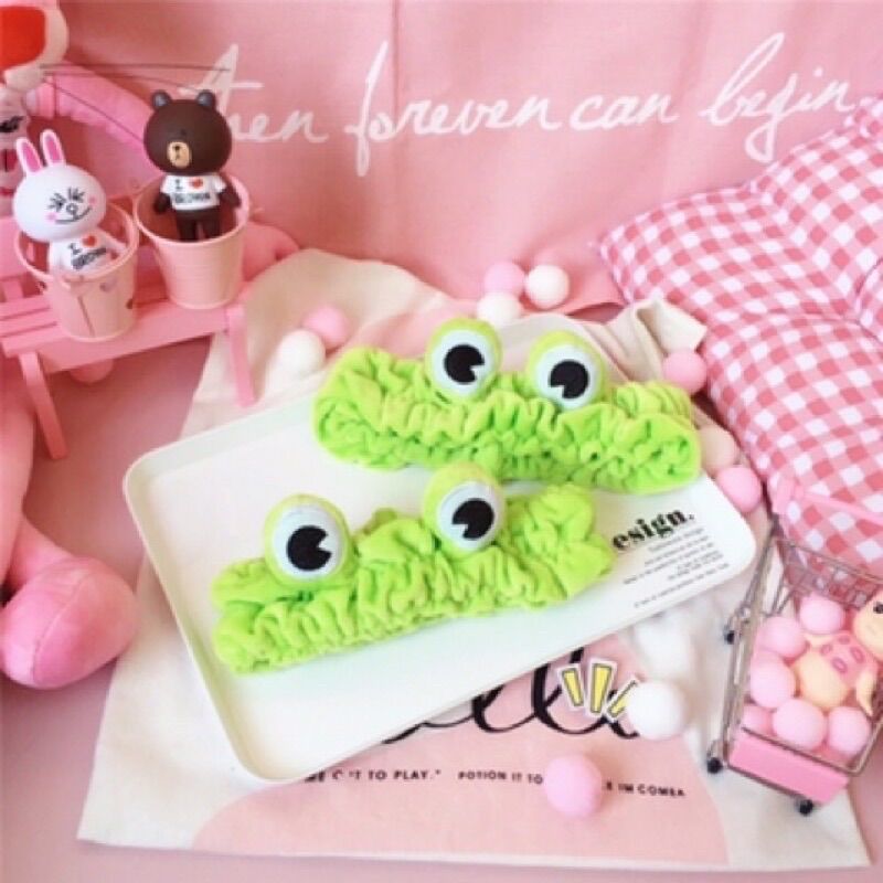 Băng Đô - Cài Tóc Ếch Con Cute Dễ Thương