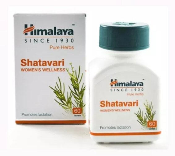 (Hsd: 2027) Điều hòa nội tiết tố nữ _ Shatavari Himalaya lọ 60 viên