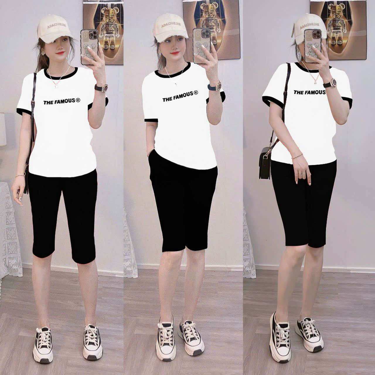 SÉT BỘ LỬNG NỮ THUN COTTON THÊU CAO CẤP