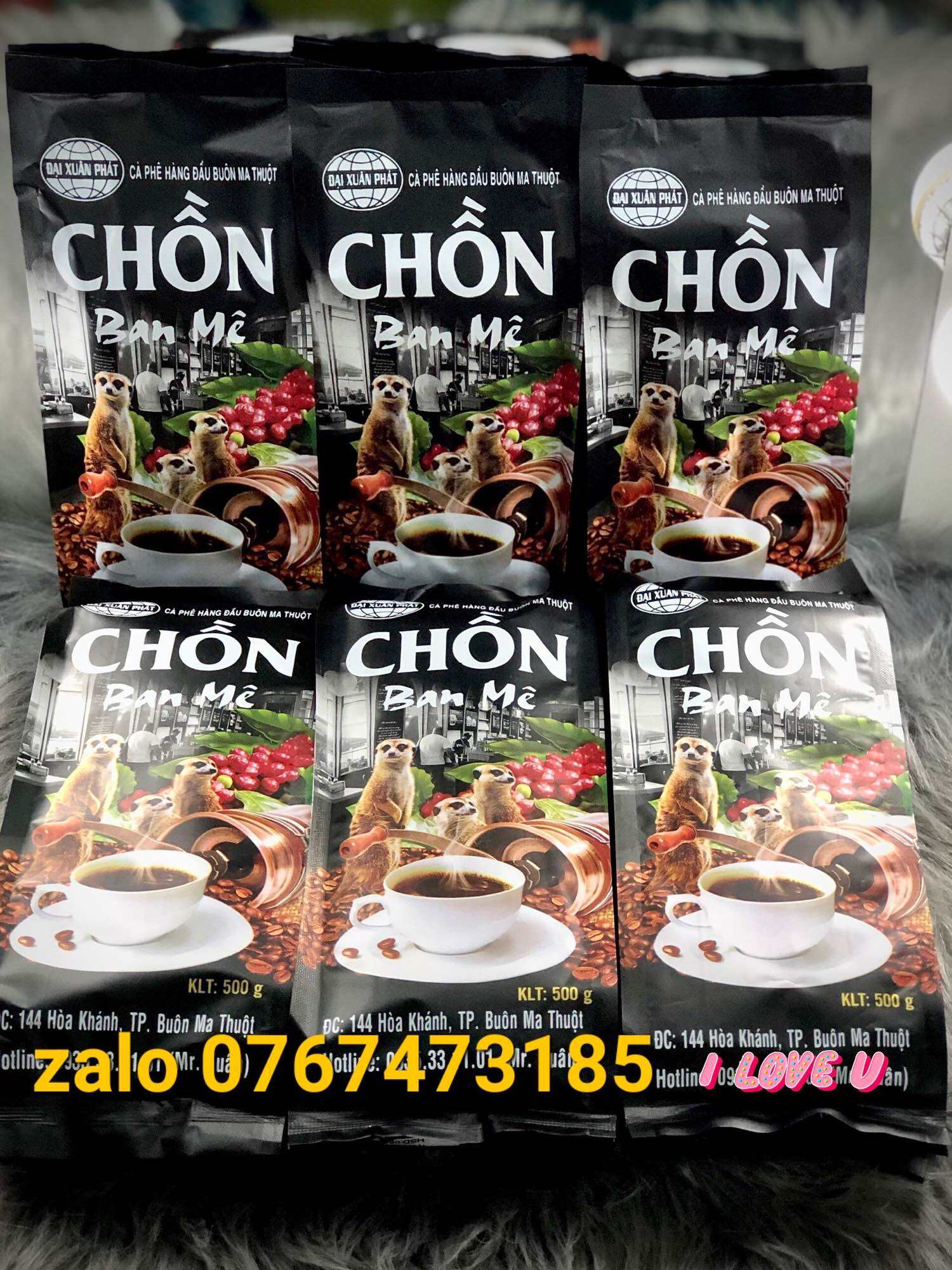 [HCM]Cà Phê Chồn Ban Mê 500g