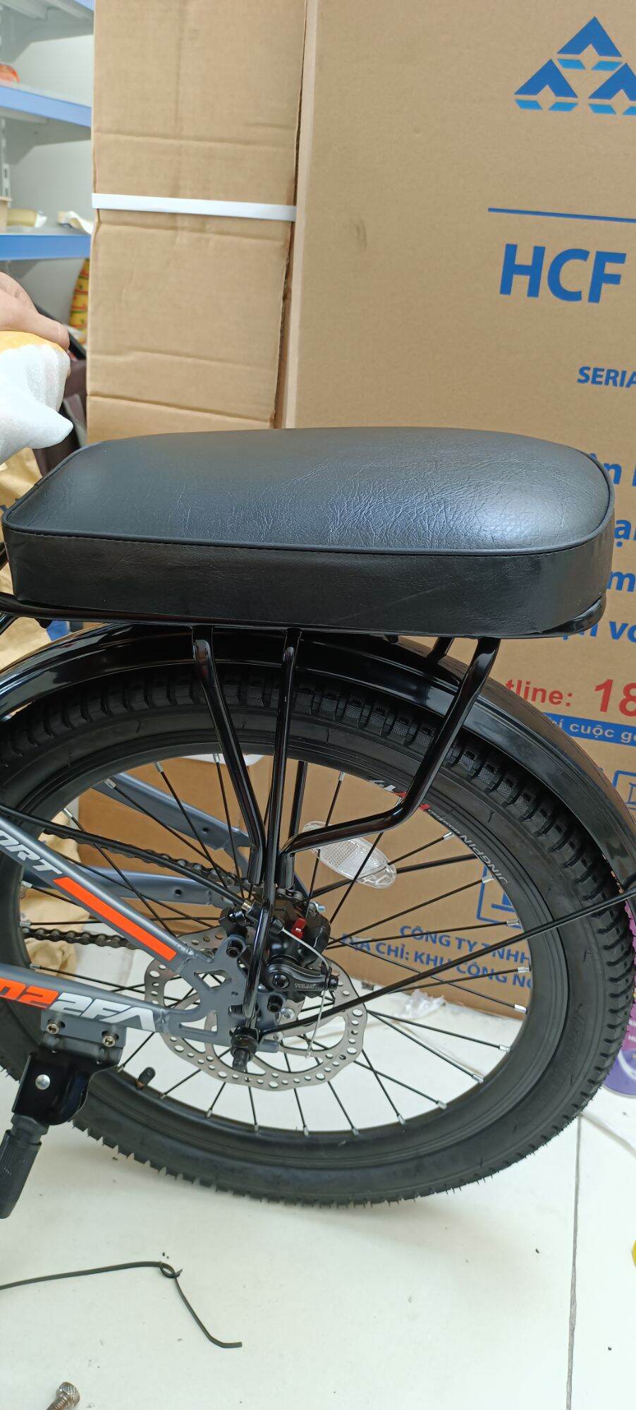 Nệm yên sau xe đạp, dùng cho mọi loại xe đạp