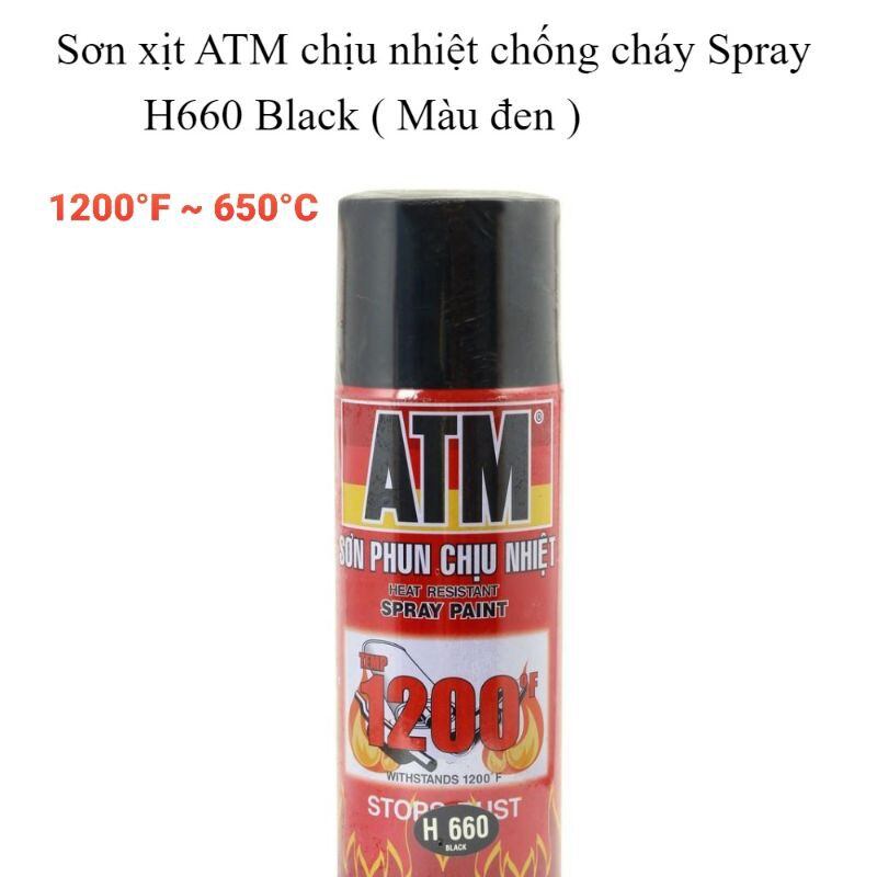 Sơn xịt chịu nhiệt chống cháy ATM