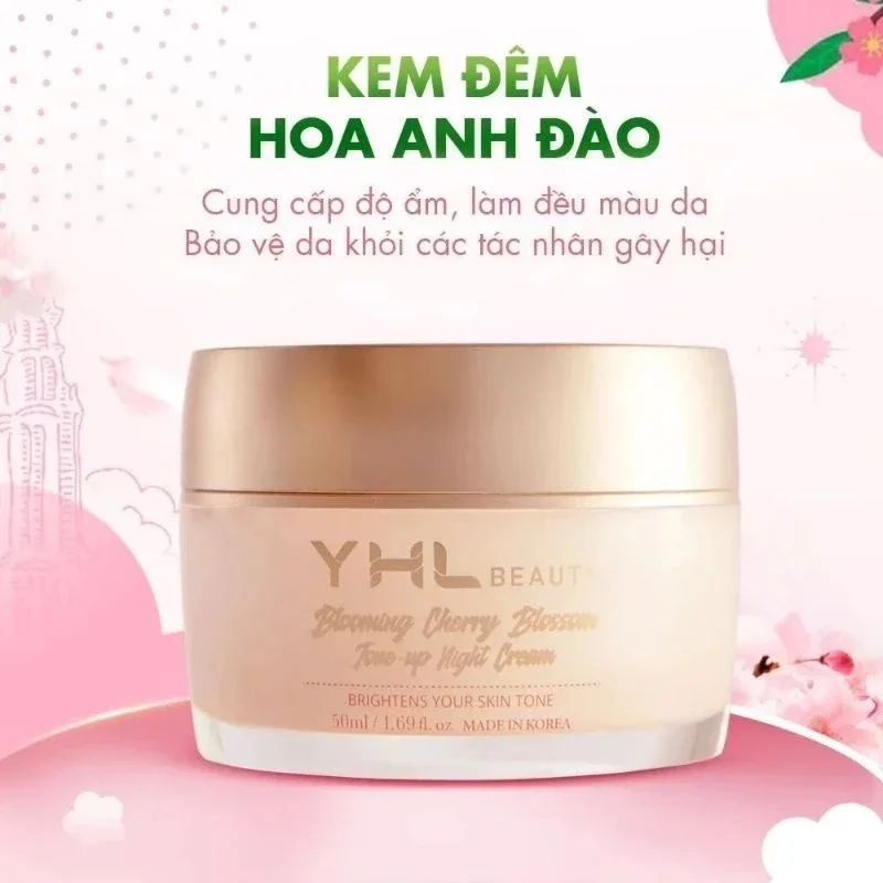 Kem đêm hoa anh đào yhl