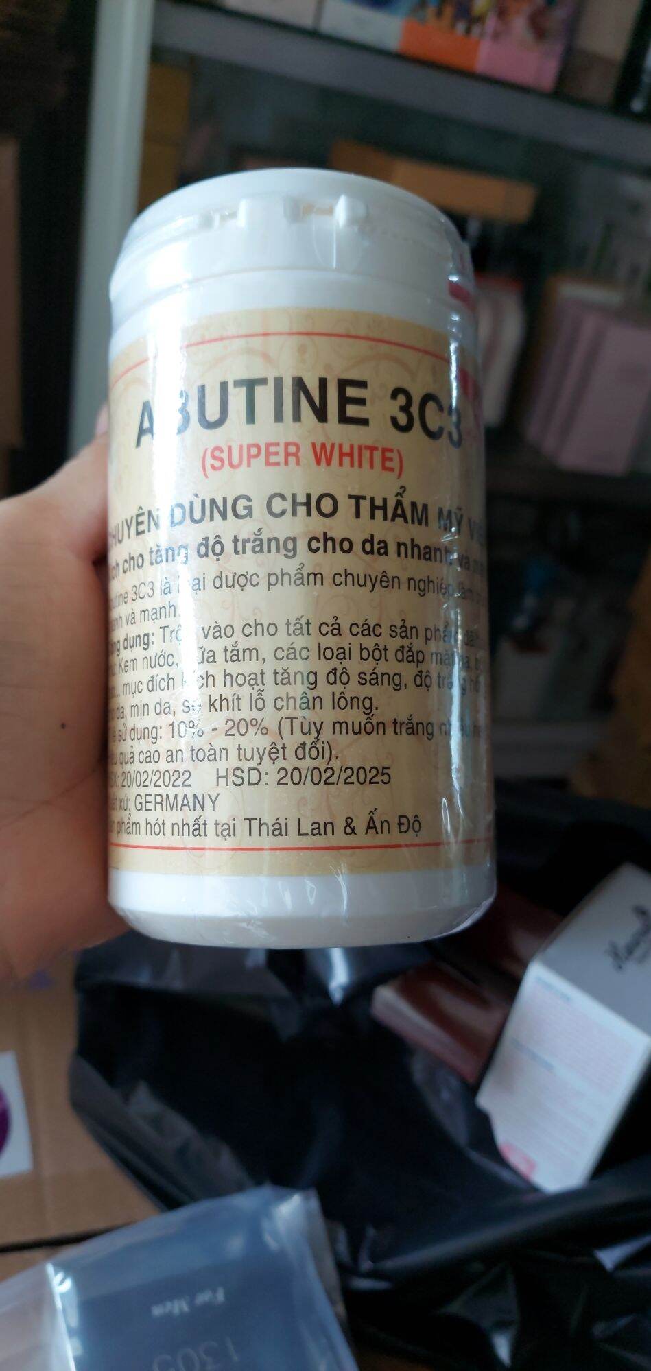 kích trắng abutin 3c3  500gr