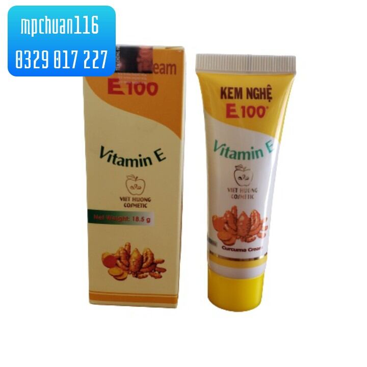 Kem nghệ ngừa MỤN thâm E100 18,5g