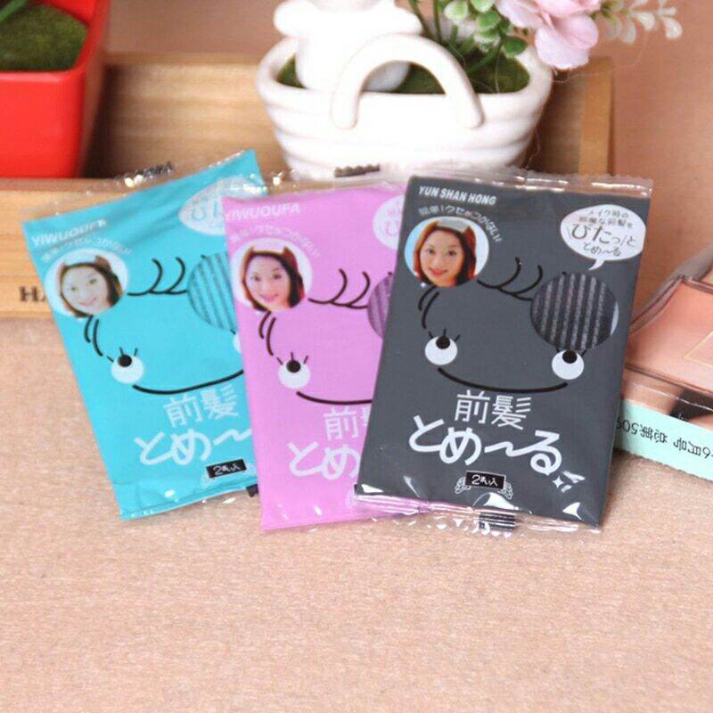 Set 4 Miếng Dán Cố Định Tóc Mái Trang Điểm, Rửa Mặt