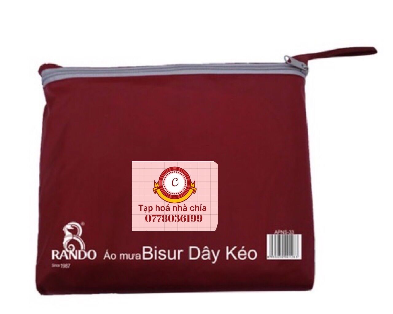 ÁO MƯA DÂY KÉO CAO CẤP RANDO ( sỉ ib)