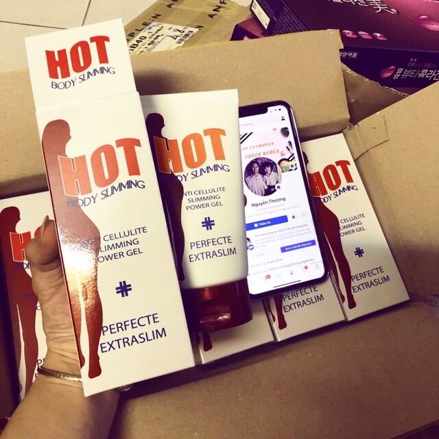 Kem tan mỡ Hot body slimming