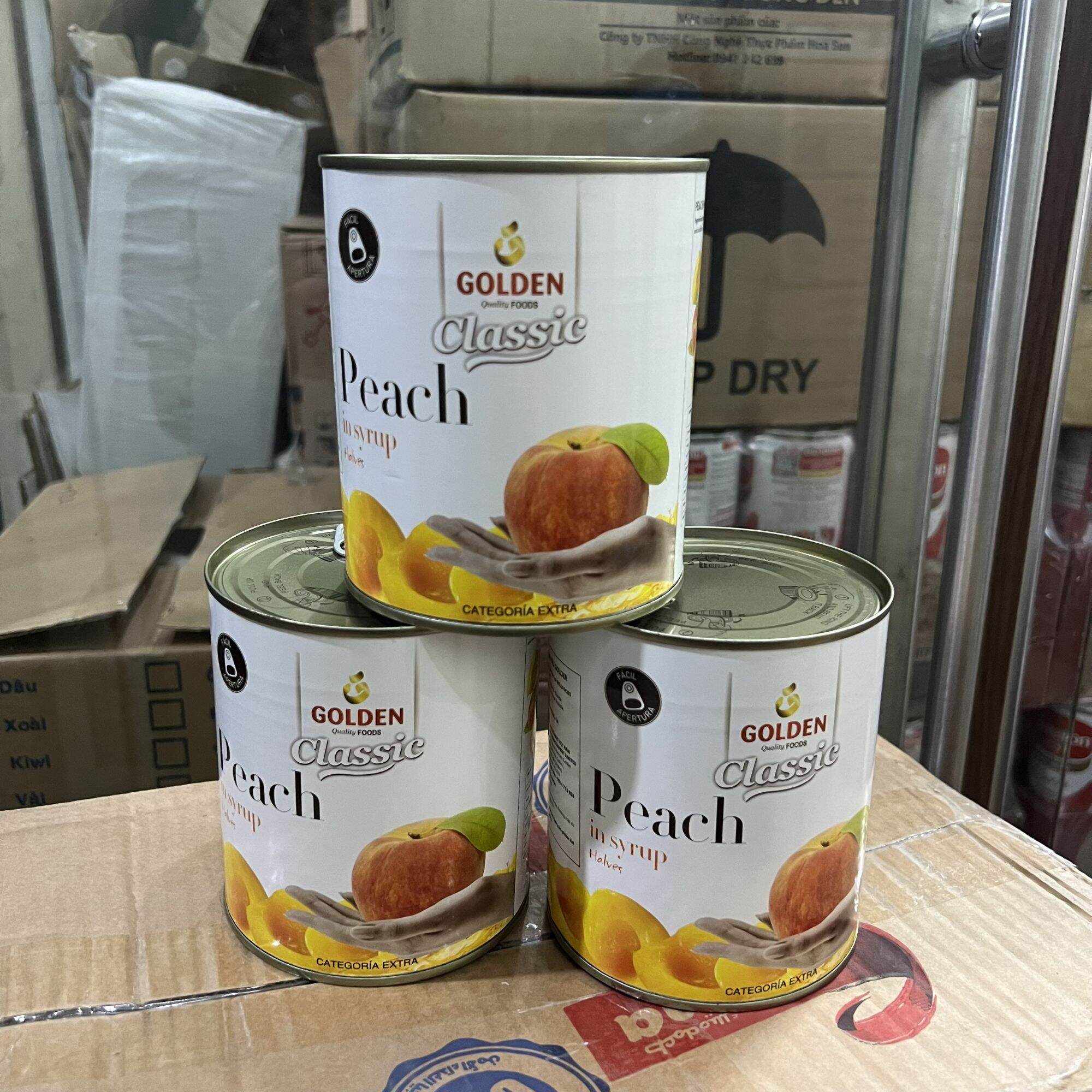 Đào ngâm Golden Classic 820G
