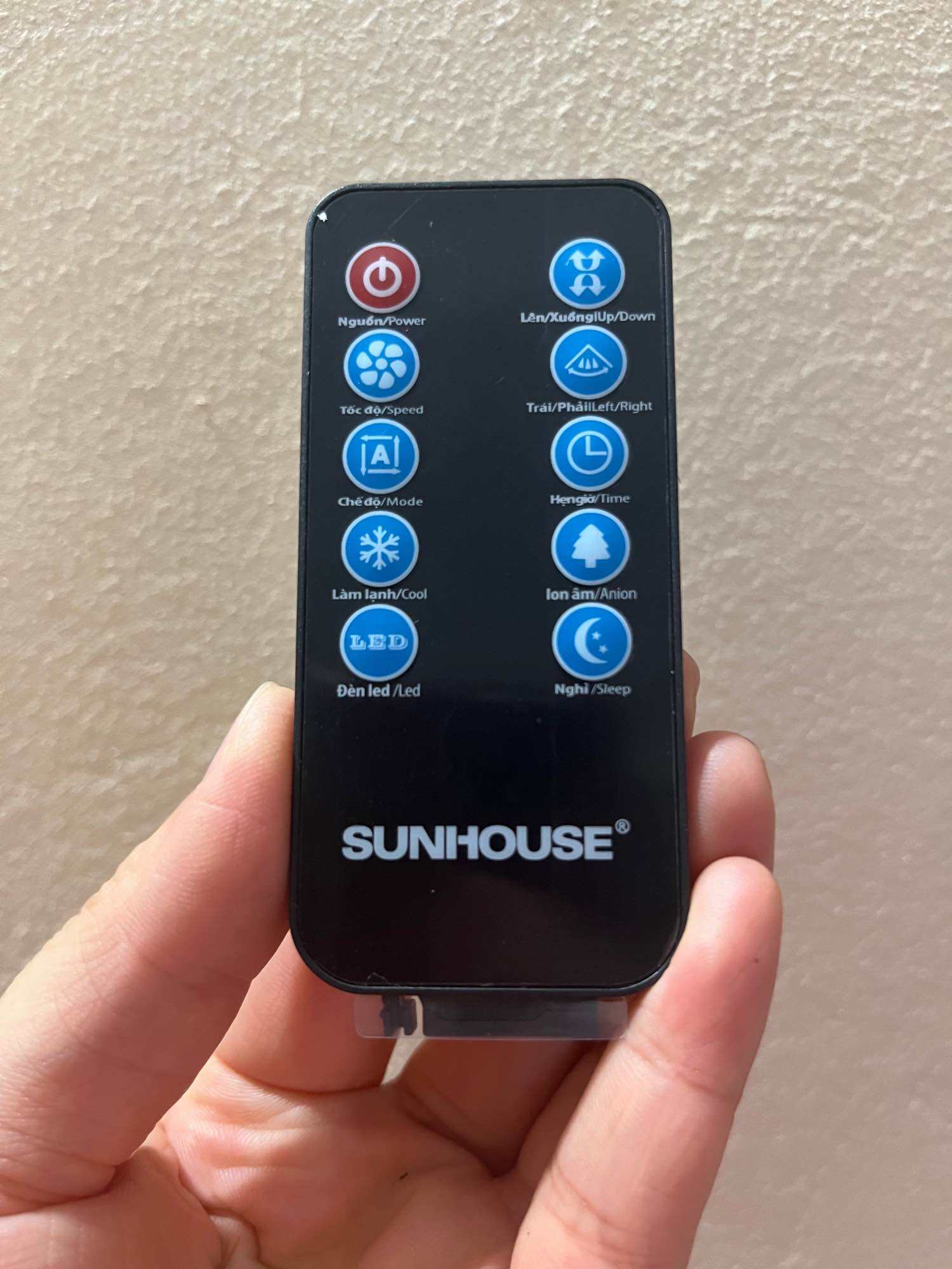 REMOTE ĐIỀU KHIỂN QUẠT ĐIỀU HOÀ HƠI NƯỚC IRUKA I-88 I88 IRUKA I-99 I99