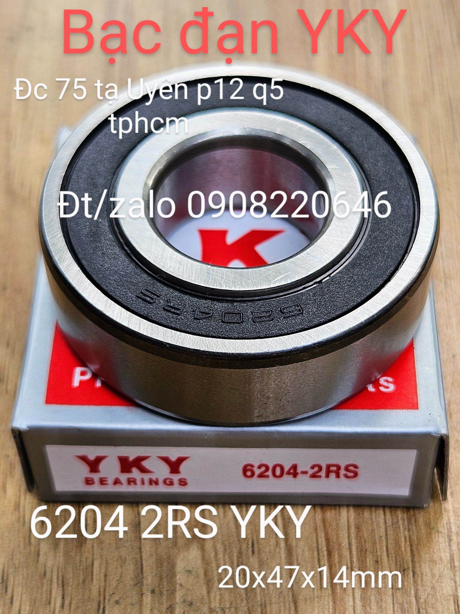 Bạc đạn xe máy 6200  6201  6202  6203  6204  6205