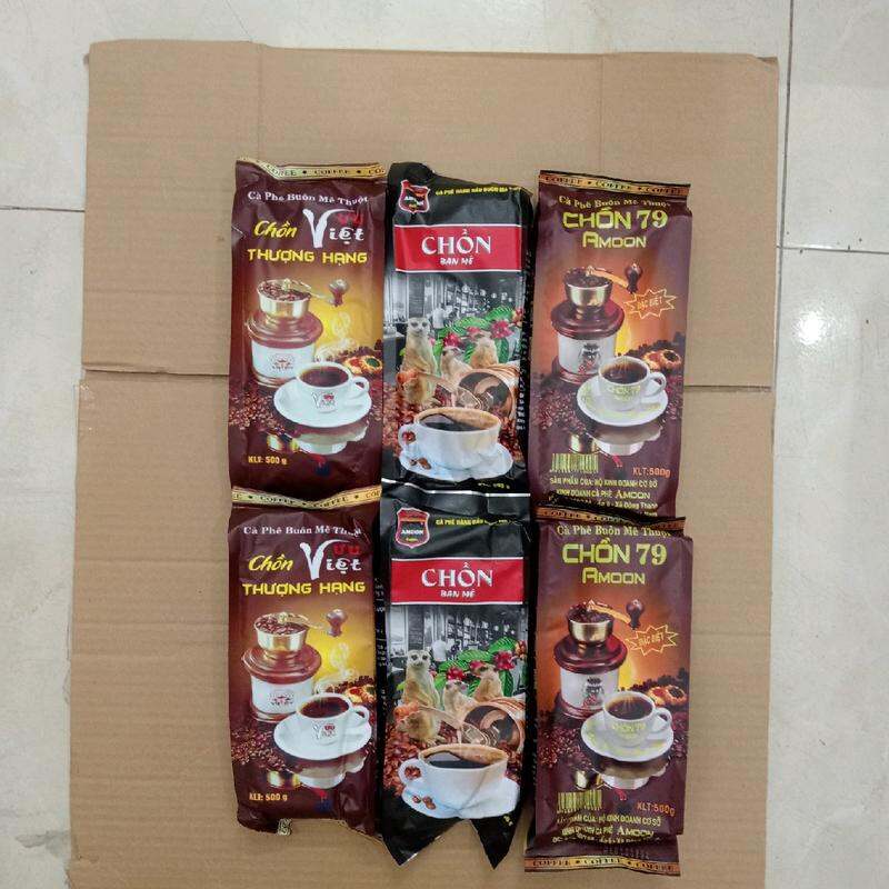 combo 6 gói cà phê chồn 3kg (2 thượng hạng *2 ban mê *2 79)