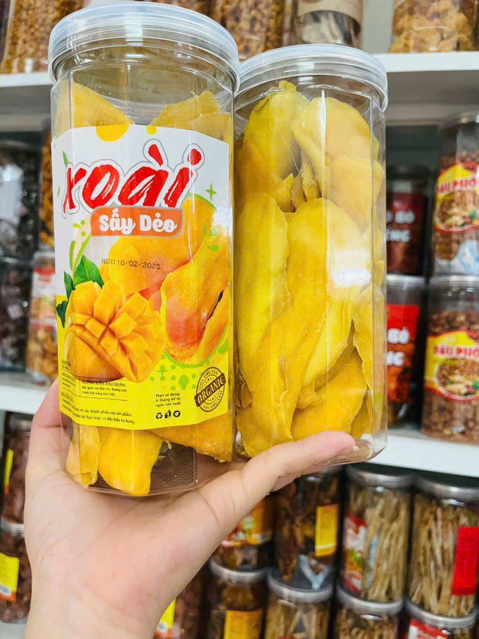 XOÀI SẤY DẺO/ MUỐI ỚT 500gr
