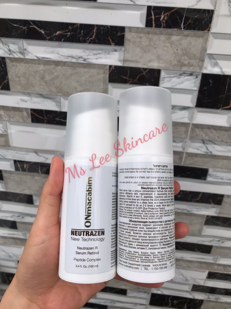 Tinh chất Retinol Neutrazen R Peptide Complex Onmacabim 100ml