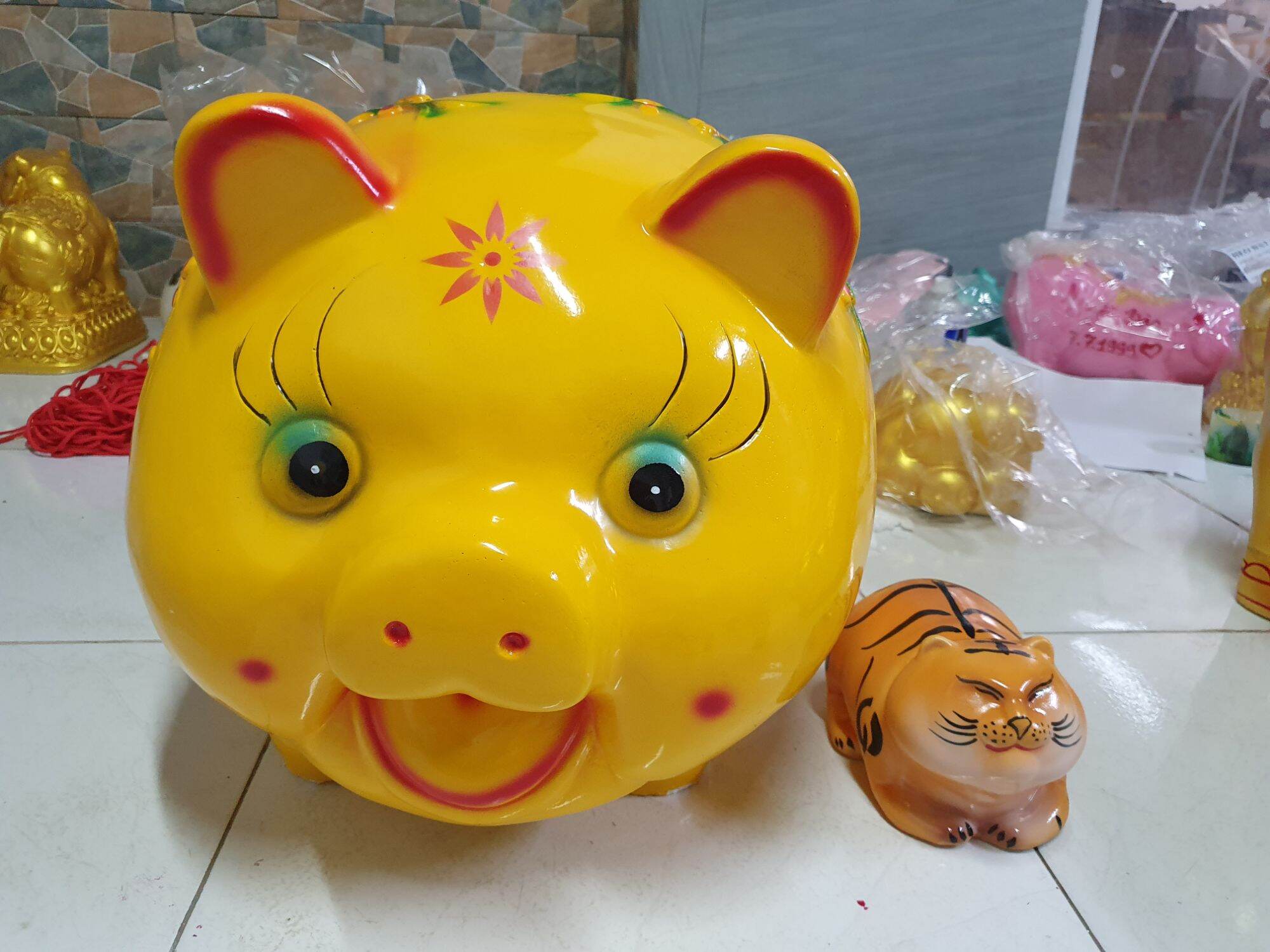 Lợn tiết kiệm chữ phúc siêu to khổng lồ