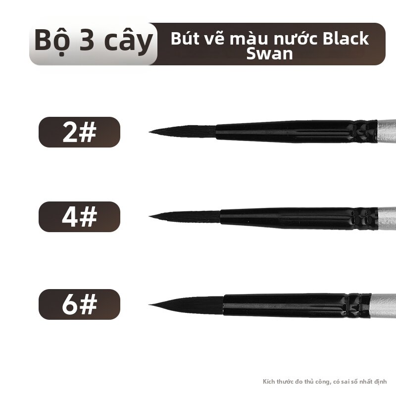 Touch Mark | Cọ vẽ nước và acrylic cho vẽ nghệ thuật