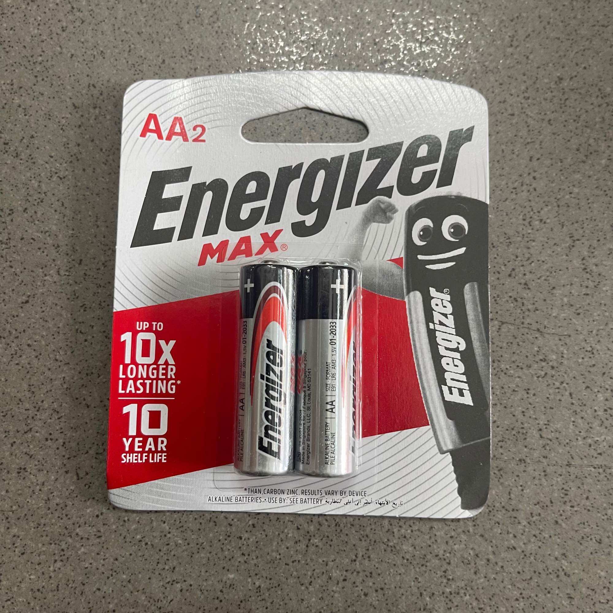 SỈ Vỉ 2 viên Pin Energizer AA và AAA MAX LR6 (Pin tiểu)
