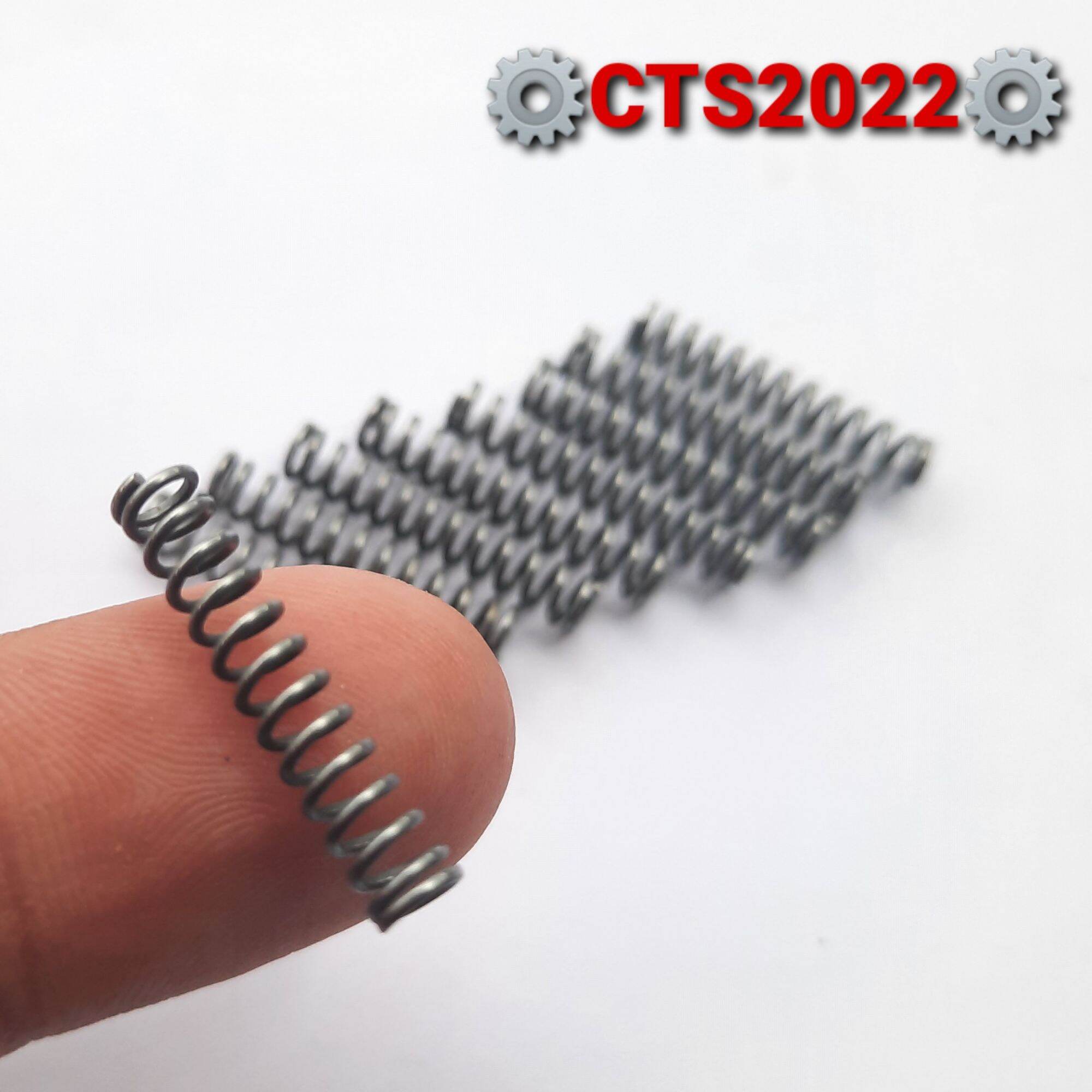 Lò xo nén phi 4mm sợi thép 0.6mm
