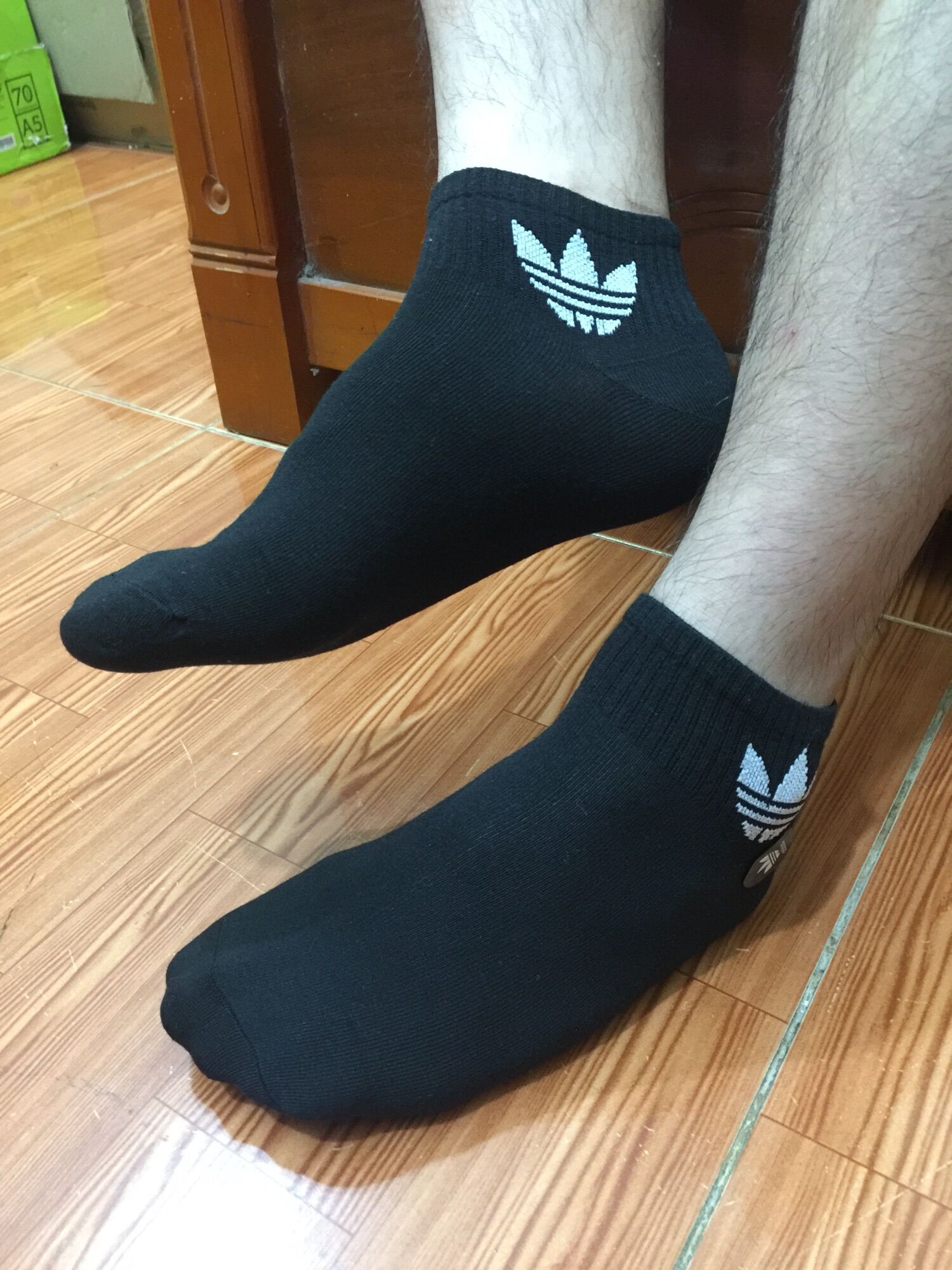 Tất/vớ nam adidas cổ ngắn