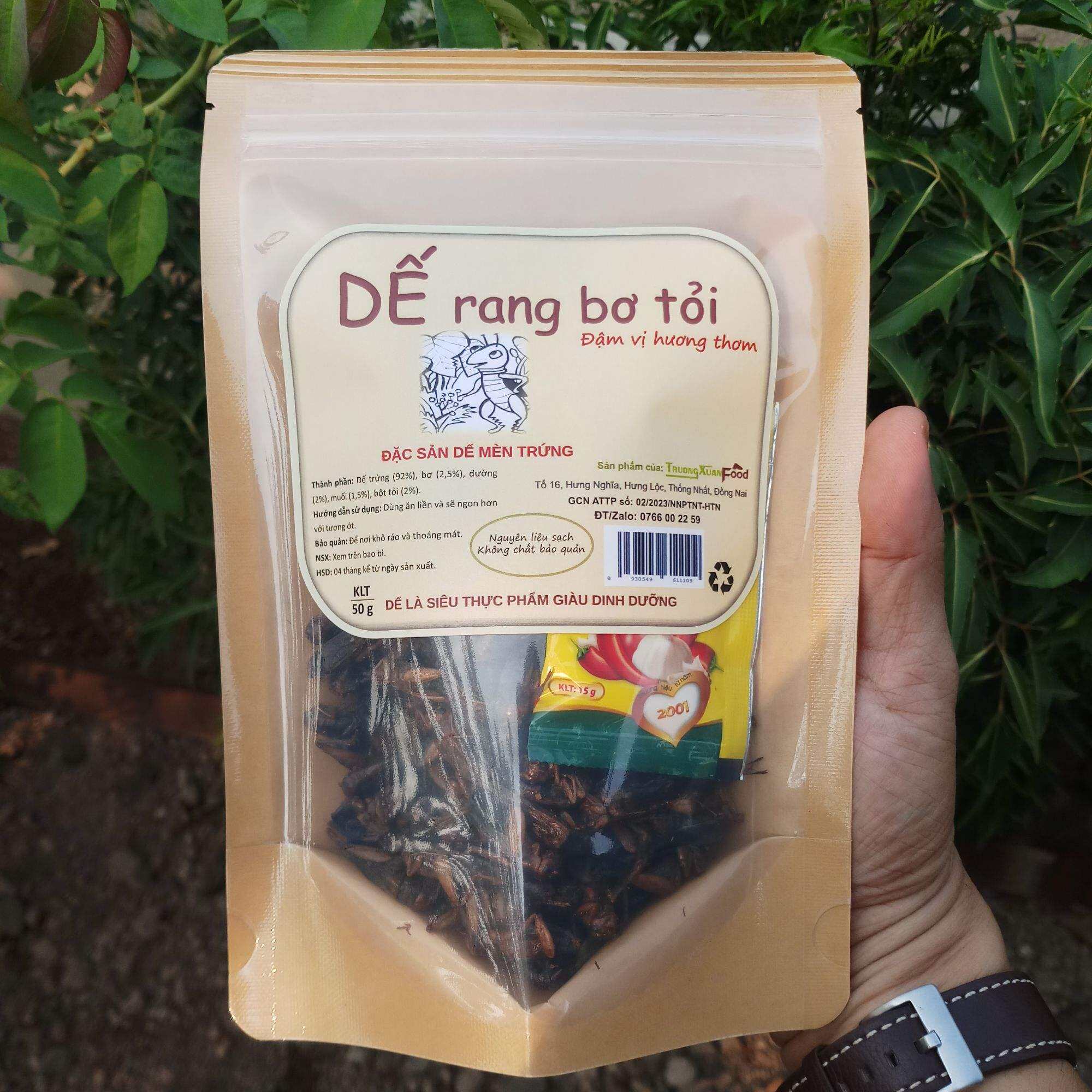 Dế Sấy Bơ Tỏi  - TRUONG XUAN FOOD